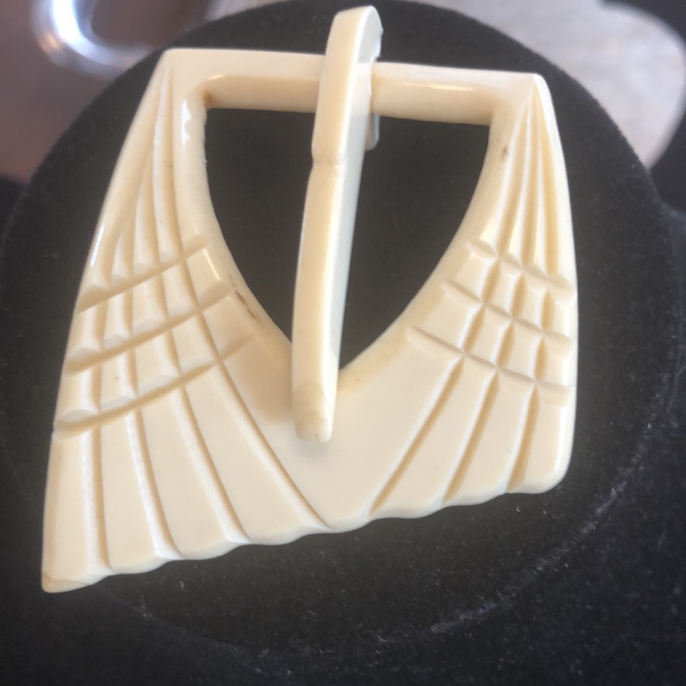 Art Deco Belt Buckle